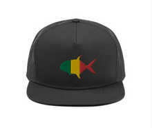 Load image into Gallery viewer, Rastafarian Permit Flat Bill Hat
